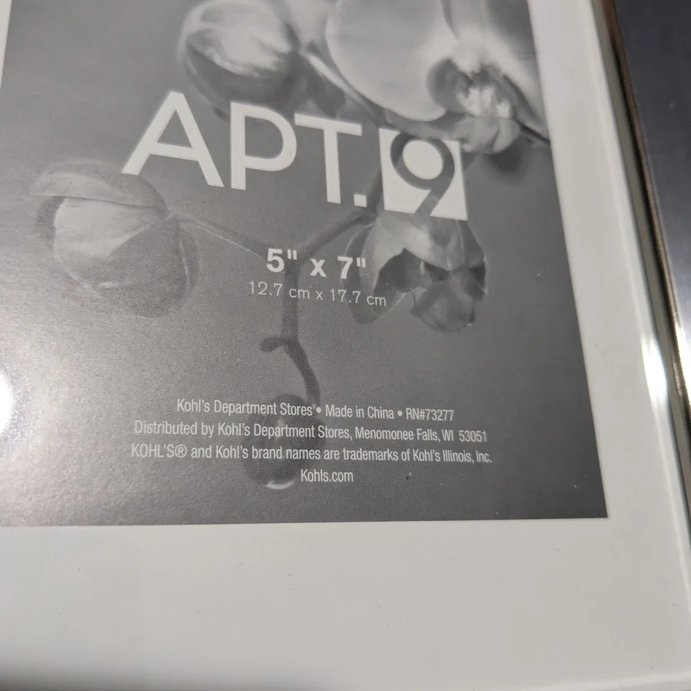 Apt. 9 Silver Picture Frame - Picture 2 of 2